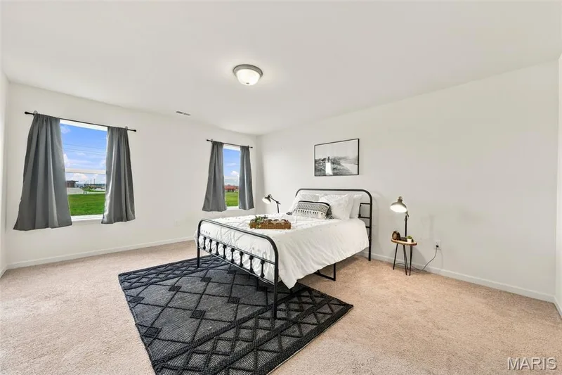 Spacious primary bedroom — 104 Baycrest Court, St Charles, MO 63301