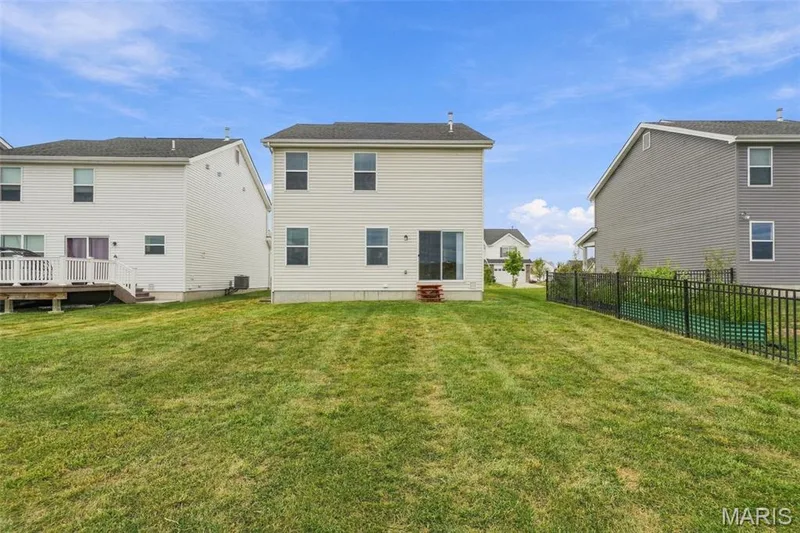 Backyard area — 104 Baycrest Court, St Charles, MO 63301