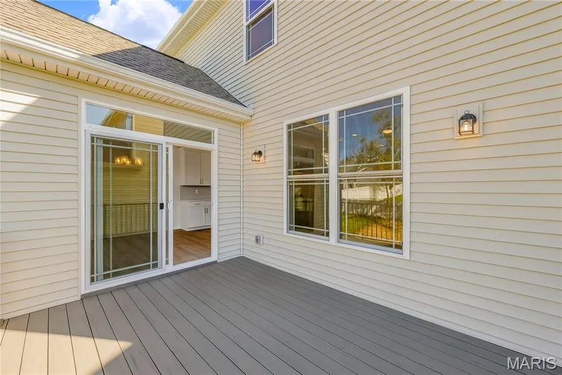 Composite Deck off of Dining Room — 53 Pheasant Ring Drive, St Peters, MO 63376