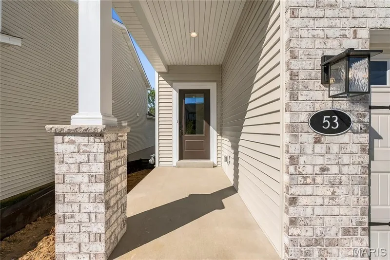 Welcoming Front Porch — 53 Pheasant Ring Drive, St Peters, MO 63376