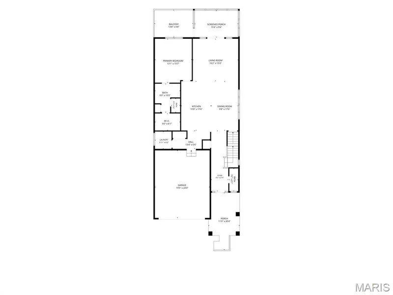 Floor plan — 17028 Fire Glow Drive, Ballwin, MO 63011