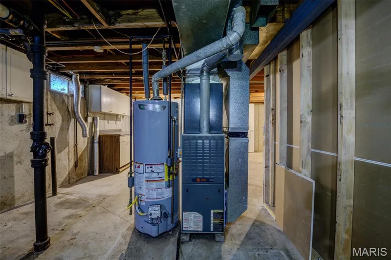 Newer gas water heater and A/C unit. — 3215 Janton Lane, St Charles, MO 63301