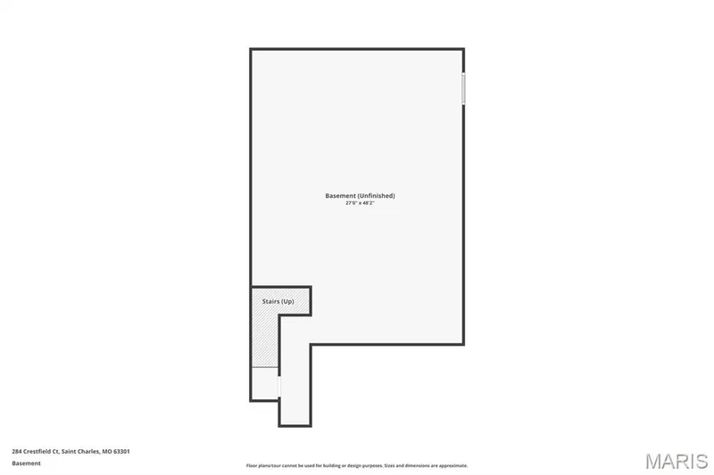Floor plan — 284 Crestfield Court, St Charles, MO 63301