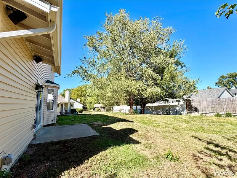 Back patio for grilling and enjoying the outdoor outdoors — 920 Blake Court, St Peters, MO 63376