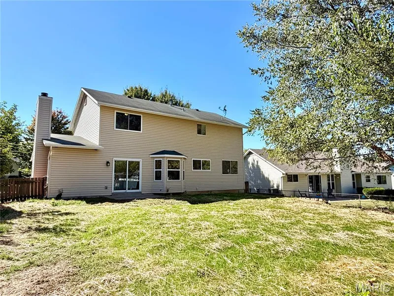 Large fenced in backyard — 920 Blake Court, St Peters, MO 63376