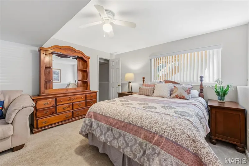 Lower Level Bedroom Suite. — 202 Kunze Drive, St Charles, MO 63303