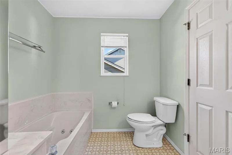 View of the Separate Tub and Shower and Window — 1436 Snowbird Lane, O'Fallon, MO 63366