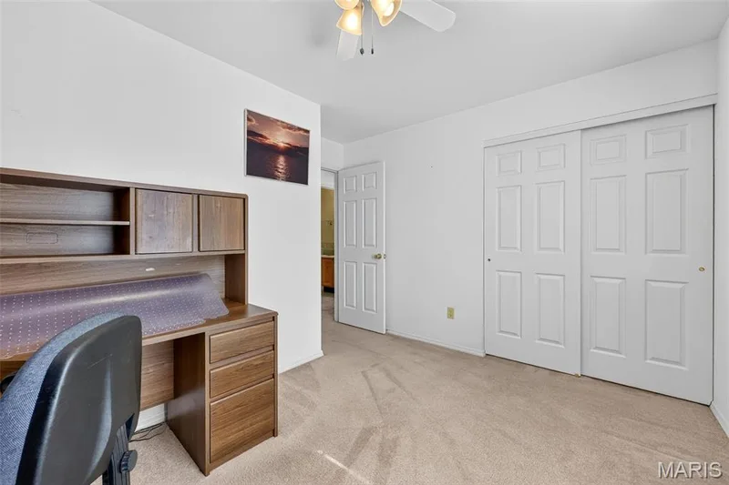 View of Entry Door and Closet Doors — 1436 Snowbird Lane, O'Fallon, MO 63366