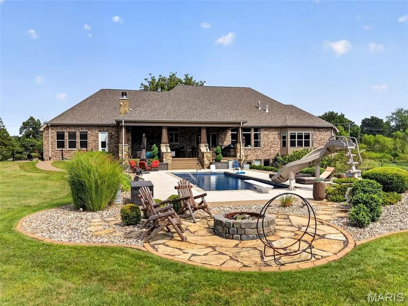 A true private backyard retreat — 2000 Diehr Road, Wentzville, MO 63385