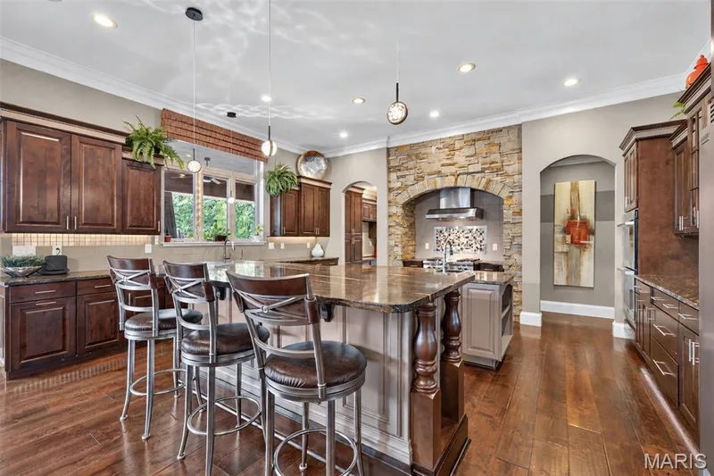 Chef's kitchen loaded with extra special touches — 2000 Diehr Road, Wentzville, MO 63385