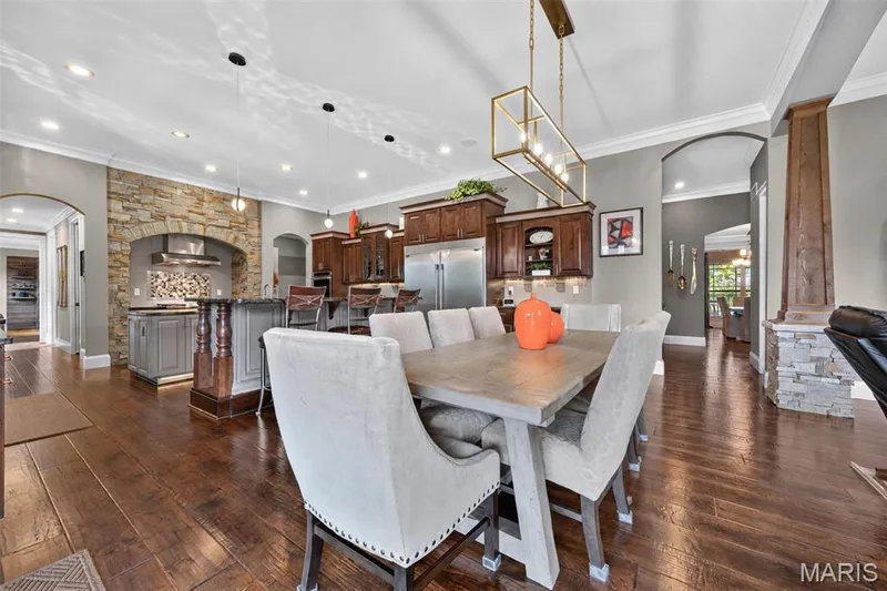 Top of the line stainless steel appliances with oversized fridge — 2000 Diehr Road, Wentzville, MO 63385
