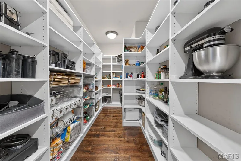 Walk in pantry with storage shelves — 2000 Diehr Road, Wentzville, MO 63385
