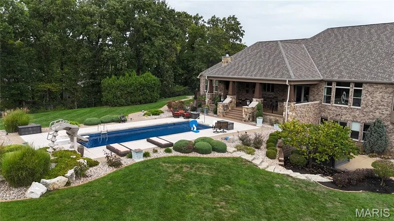 Close up look of pool area — 2000 Diehr Road, Wentzville, MO 63385