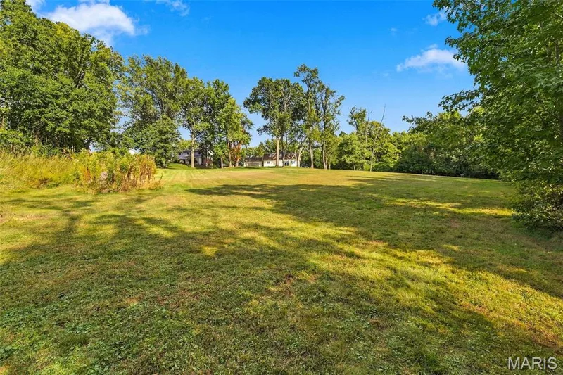 Expansive green space with abundant natural light and mature trees — 621 Claymont Estates Drive, Chesterfield, MO 63017
