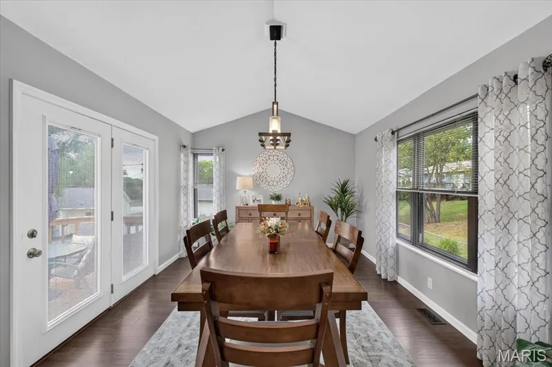 Extended dining room off of kitchen. Table for sale! — 3037 Valley Vista Drive, St Peters, MO 63376