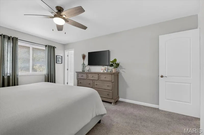 Primary with view to bathroom — 3037 Valley Vista Drive, St Peters, MO 63376