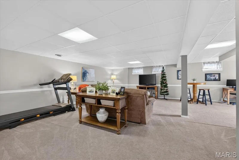 Lower level family/rec area — 3037 Valley Vista Drive, St Peters, MO 63376