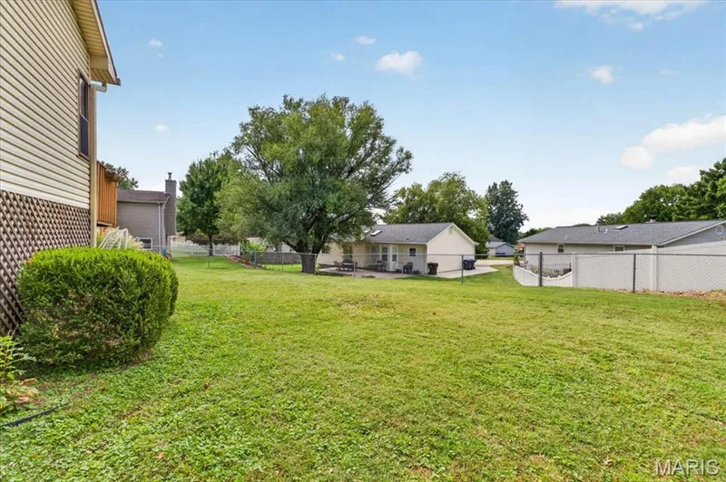 View of backyard — 3037 Valley Vista Drive, St Peters, MO 63376