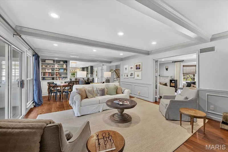 This is the best kind of floor plan to enjoy family time or entertain — 1165 Templeton Place, Chesterfield, MO 63017