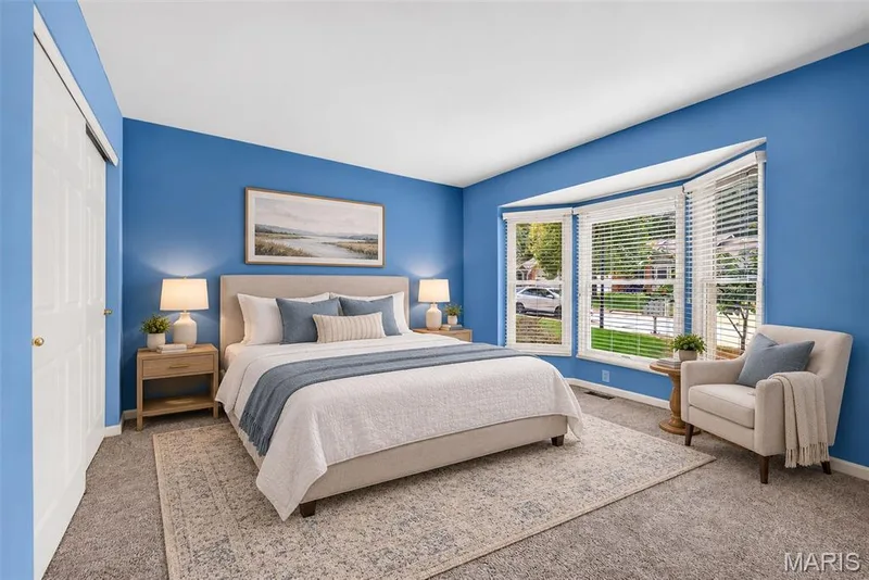 Virtual Staging of 2nd Bedroom — 2960 Sylvan Lane #5D, St Charles, MO 63301