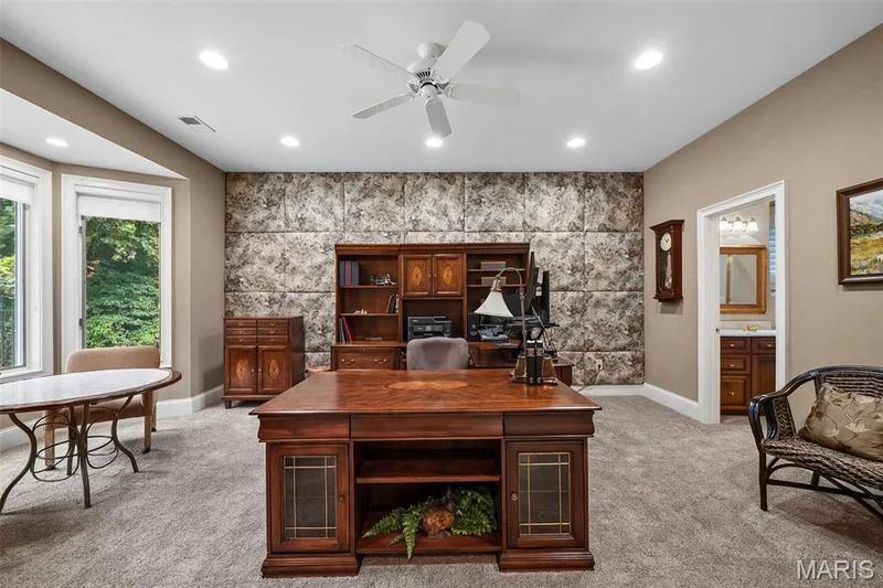 4th en-suite in lower level — 17712 Sugarberry Court, Chesterfield, MO 63005