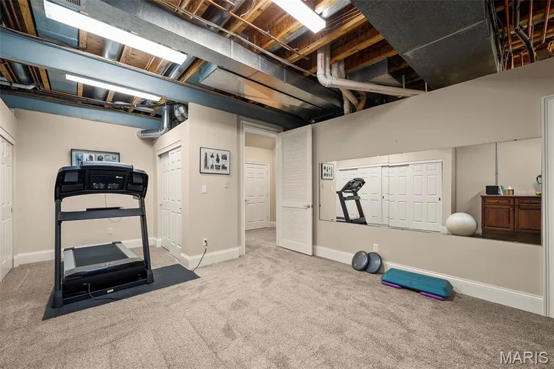Exercise room lower level — 17712 Sugarberry Court, Chesterfield, MO 63005