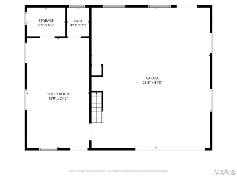 1st floor of the detached garage — 2265 Mette Road, Wentzville, MO 63385
