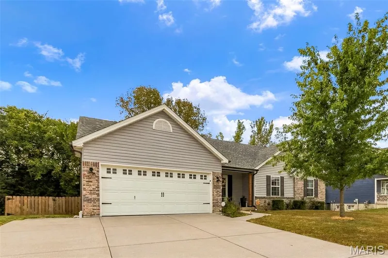 Extra wide driveway — 1840 Autumn Trail, Wentzville, MO 63385