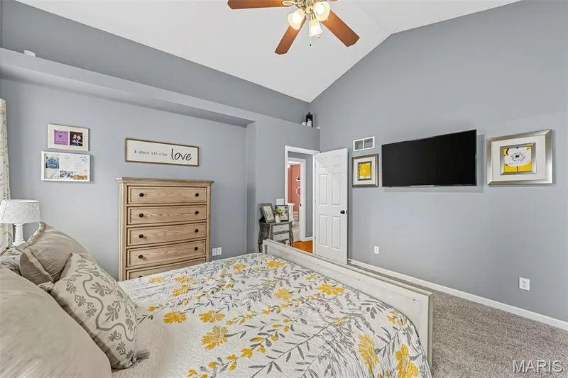 Spacious primary bedroom — 1840 Autumn Trail, Wentzville, MO 63385