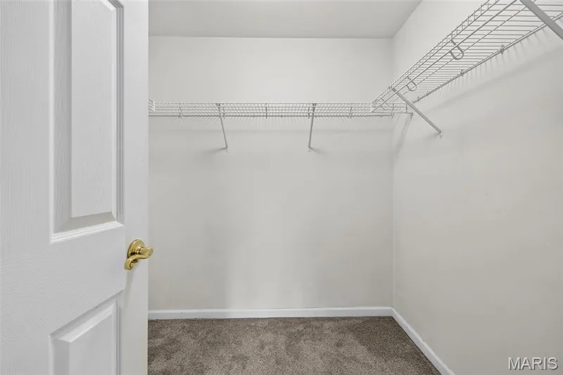 White wire shelving system — 20 Autumn Ridge Drive #83B, O'Fallon, MO 63366