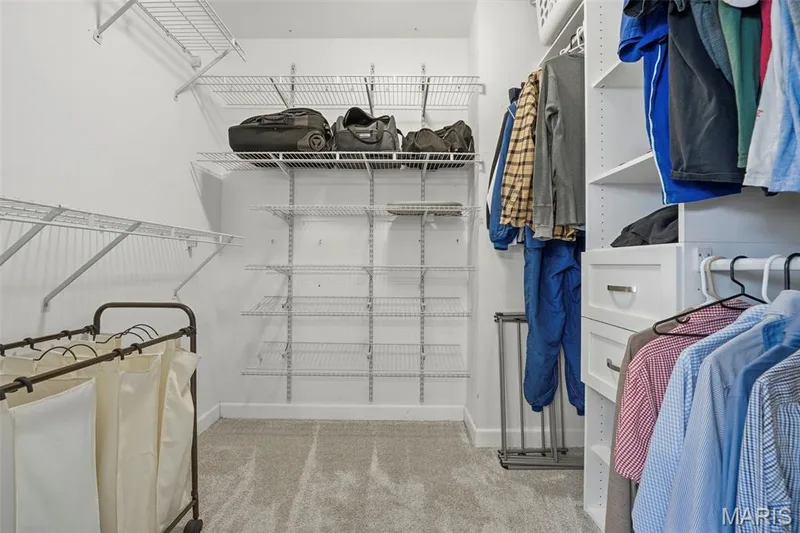 Primary Bedroom Walk-in Closet — 386 Beckley Place, St Charles, MO 63304