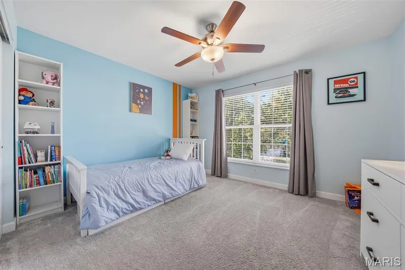 Bedroom 2 with double closet. — 386 Beckley Place, St Charles, MO 63304