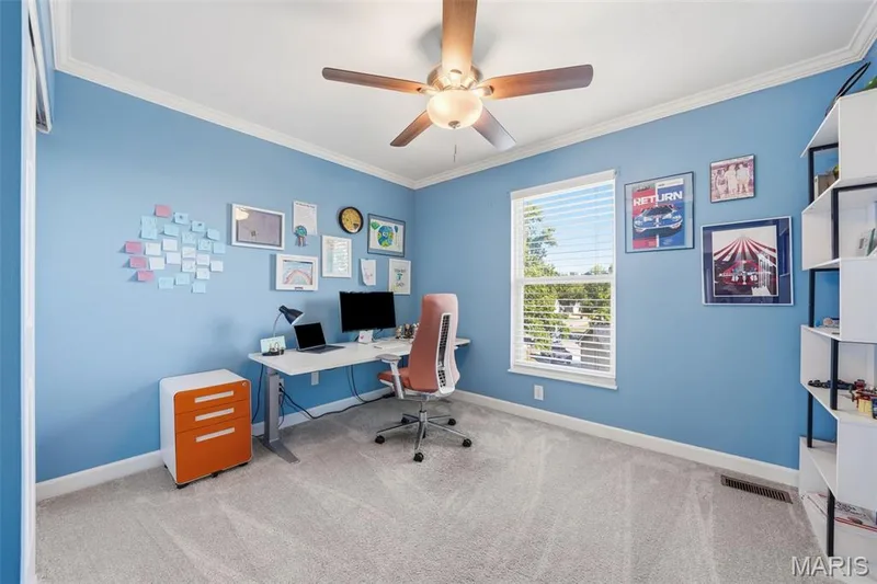 Bedroom 3 with double closet. — 386 Beckley Place, St Charles, MO 63304