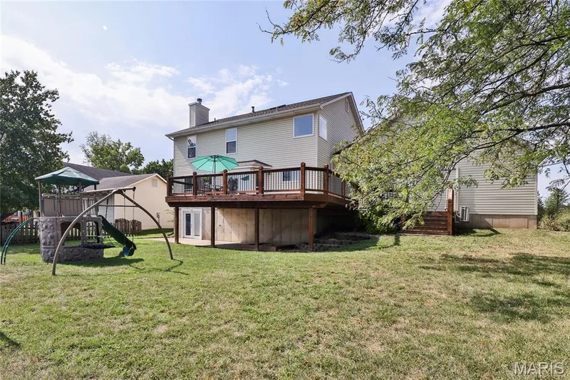 Backyard — 386 Beckley Place, St Charles, MO 63304