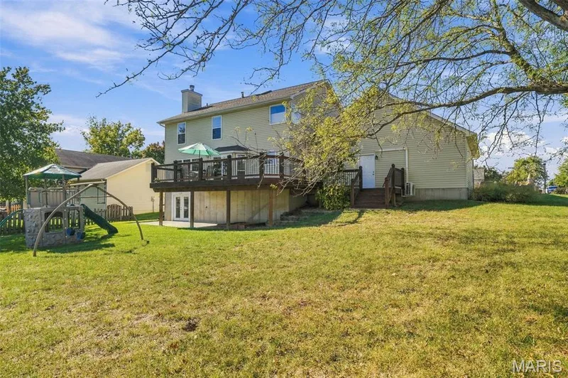 Backyard — 386 Beckley Place, St Charles, MO 63304