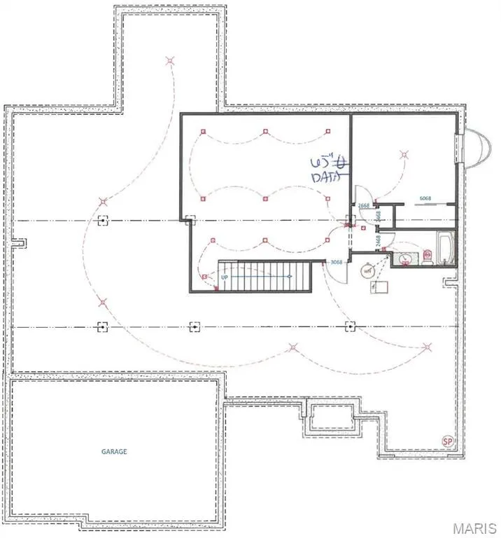 Woodside Finished Lower Level Floor Plan — 111 Country House Drive, O'Fallon, MO 63385