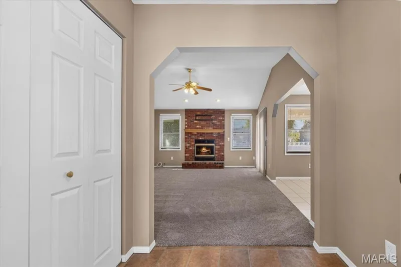 Fireplace Digitally Enhanced — 935 W Weybridge Court, St Charles, MO 63304