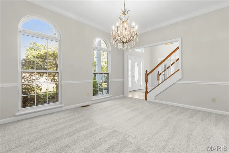 Dining Room with chandler — 16 Regatta Bay Court, Lake St. Louis, MO 63367