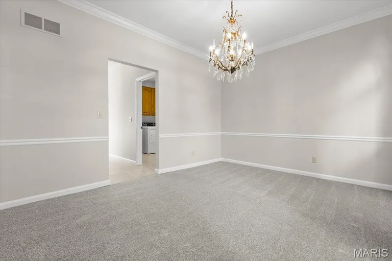 Dining Room with chandler — 16 Regatta Bay Court, Lake St. Louis, MO 63367