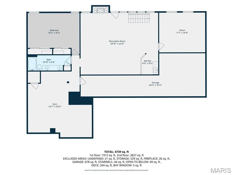 Basement — 17026 Kimwood Court, Chesterfield, MO 63005