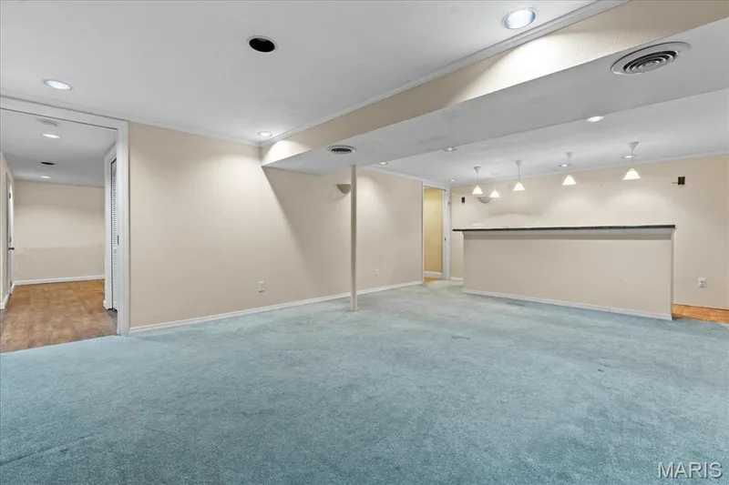 Basement perfect for game nights, playroom, family room the possibilities are endless. — 1353 Osage Meadows Drive, O'Fallon, MO 63366