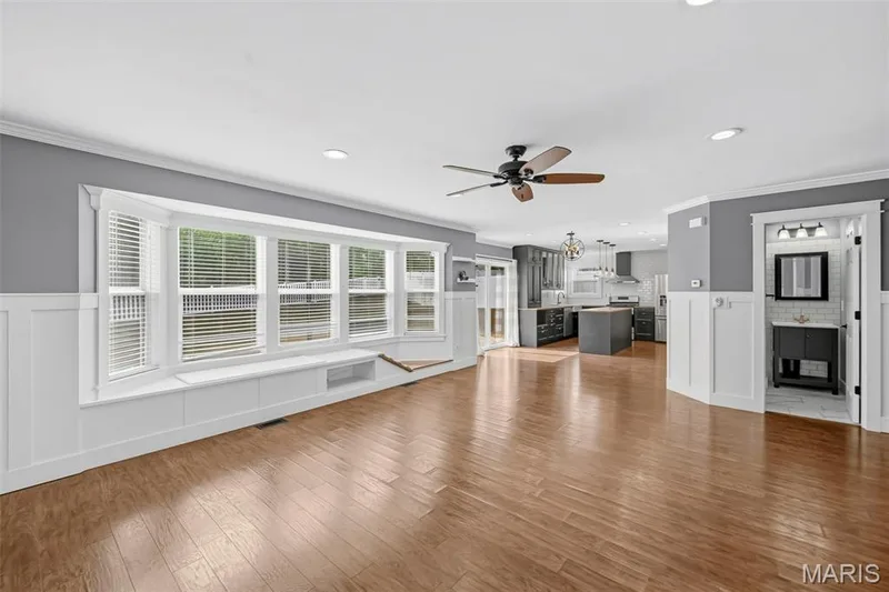 Cozy bay window with extra seating — 242 Ashford Oaks Drive, Wentzville, MO 63385