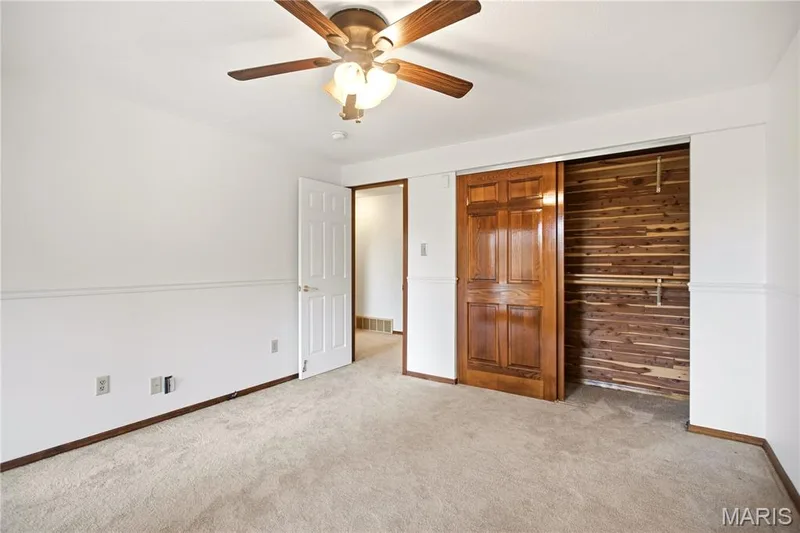 Reverse of bedroom; with cedar closet. — 2 Rockwood Forest Glen, Wildwood, MO 63025