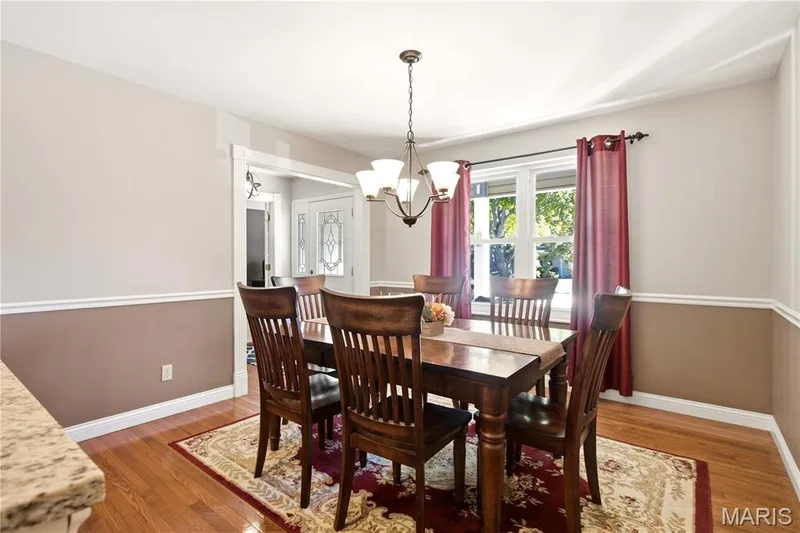 Formal dining room — 733 Cedar Glen Drive, Weldon Spring, MO 63304