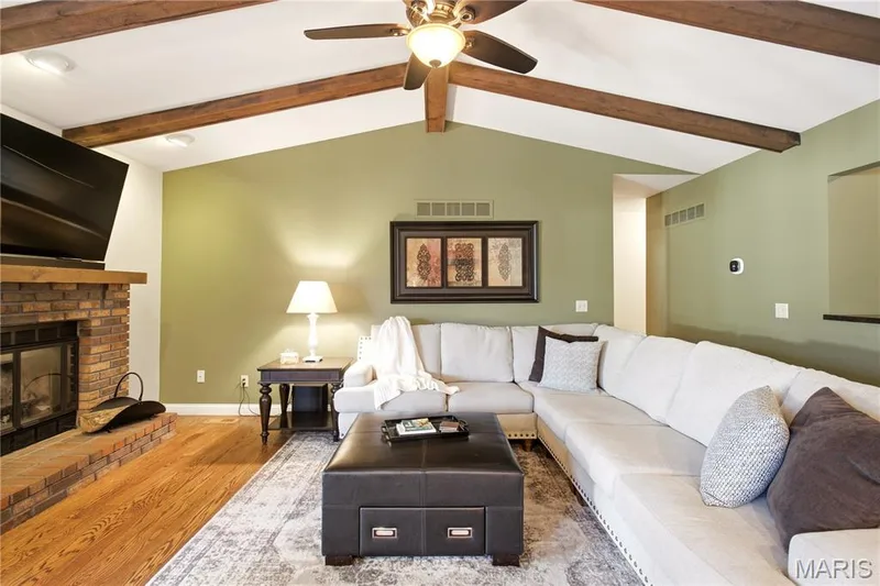 Plenty of room to watch movies or the game — 733 Cedar Glen Drive, Weldon Spring, MO 63304