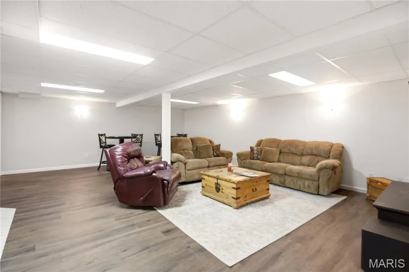Partially finished lower level — 733 Cedar Glen Drive, Weldon Spring, MO 63304
