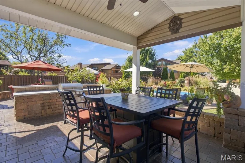 Great for outdoor eating — 733 Cedar Glen Drive, Weldon Spring, MO 63304