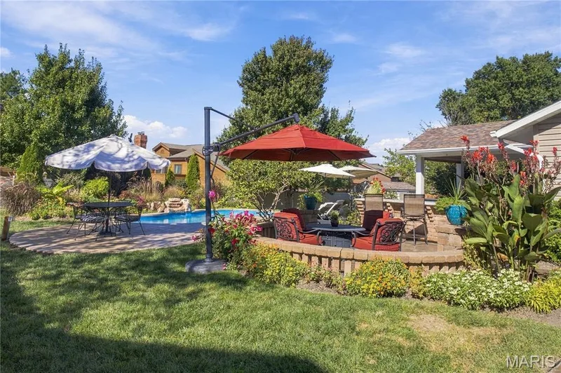 A backyard to be jealous of — 733 Cedar Glen Drive, Weldon Spring, MO 63304