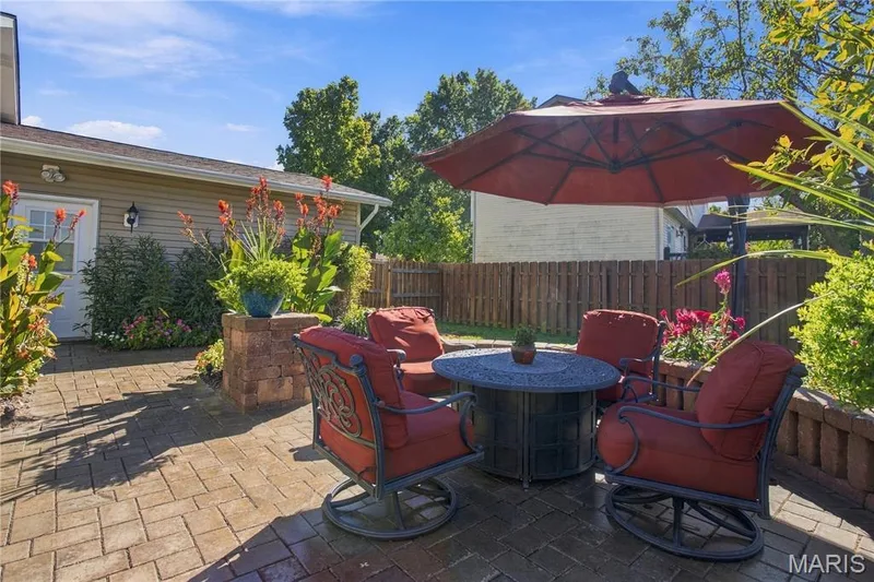 Convenient door from the garage — 733 Cedar Glen Drive, Weldon Spring, MO 63304