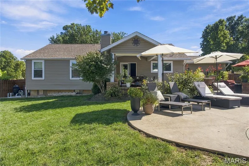 Back of the house — 733 Cedar Glen Drive, Weldon Spring, MO 63304